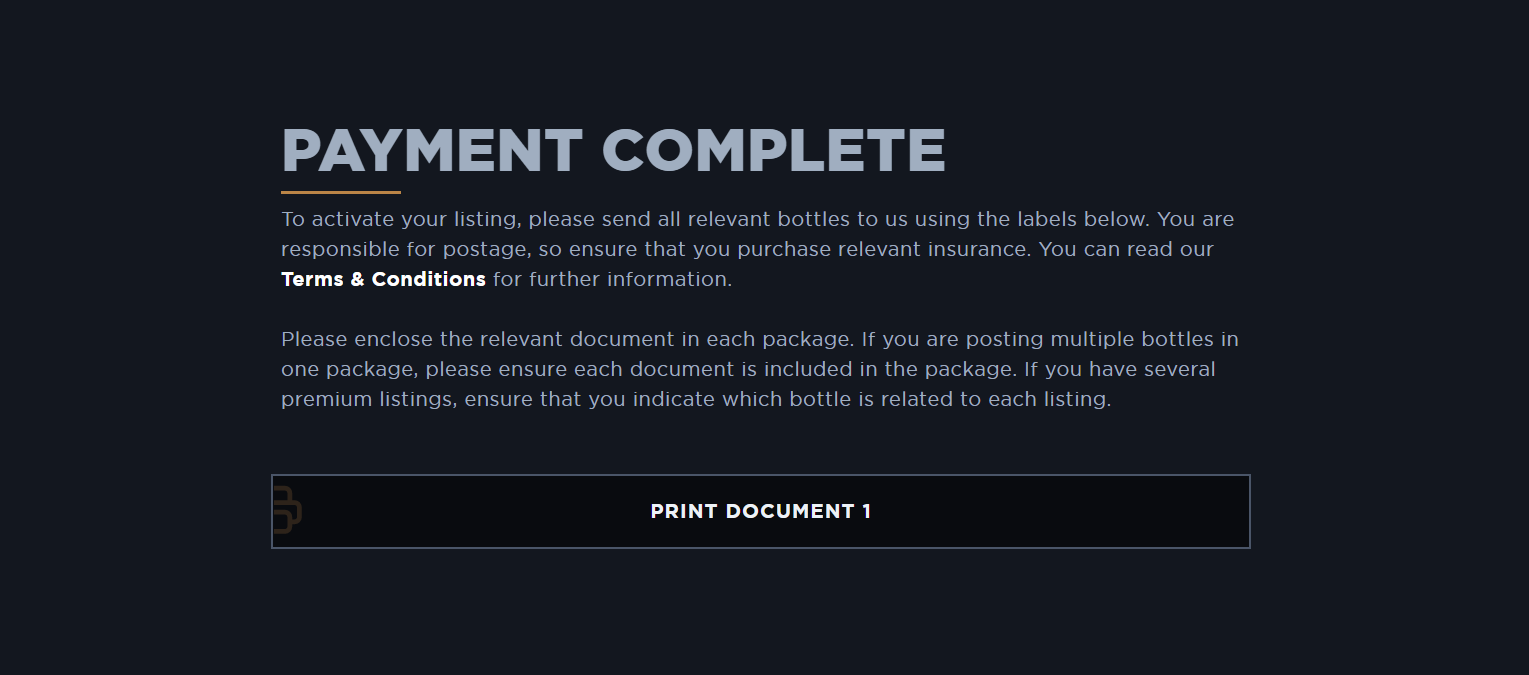 Whisky Locker Final step