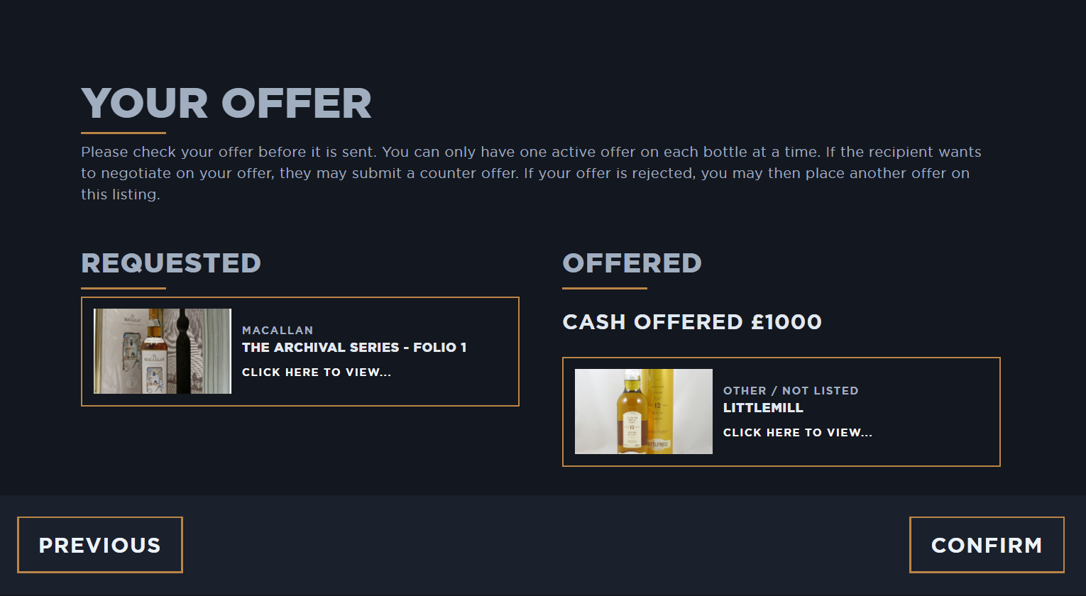 Whisky Locker Double check